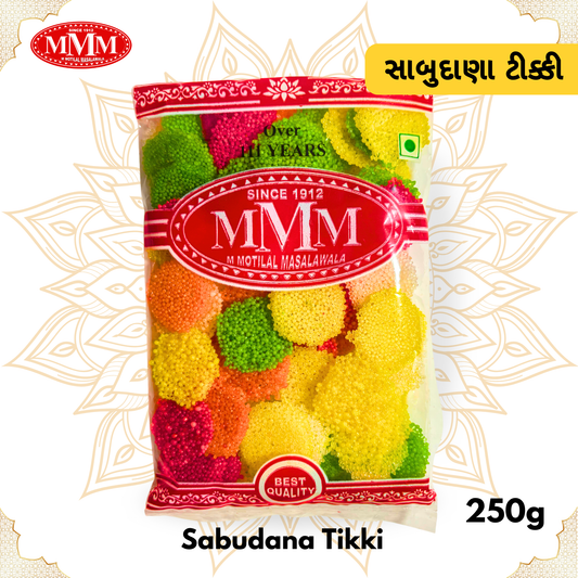 Sabudana Tikki 250g M Motilal Masalawala  www.motilalmasala.com