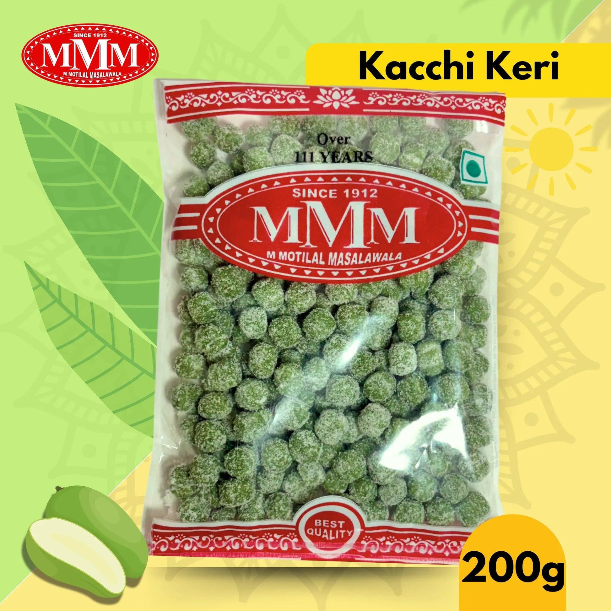 Kacchi Keri Goli | Natural Mango Goli | Digestion and Freshness | Available in 100g,200g - M Motilal Masalawala