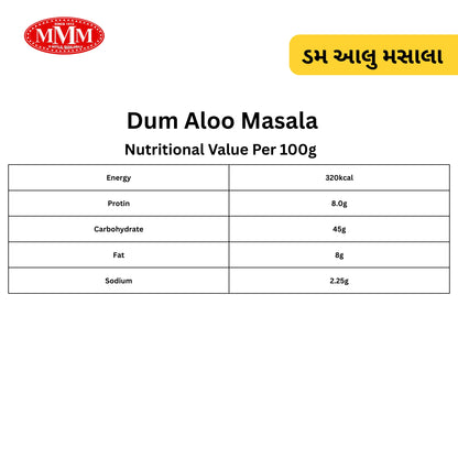 Dum Aloo Masala | Authentic Spiced Blend for Rich & Flavorful Curries |