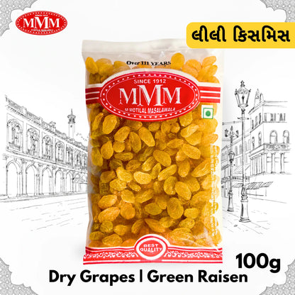 Afgan golden Raisins / Green Kishmis