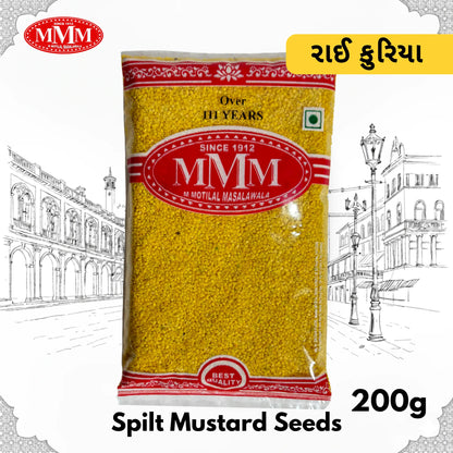 Rai Kuriya | Split Mustard Seeds | For Pickles & Tadka |
