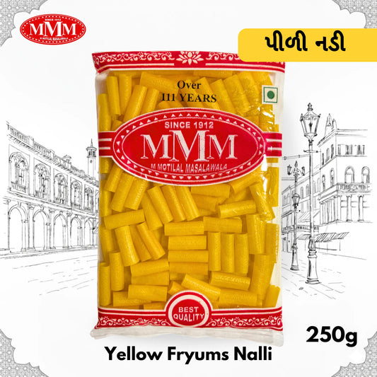 Yellow Nali Fryums | Crispy & Crunchy Snack |
