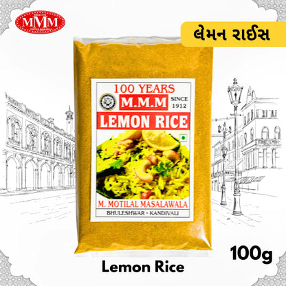 Lemon Rice Masala | Tangy & Aromatic Spice Blend |