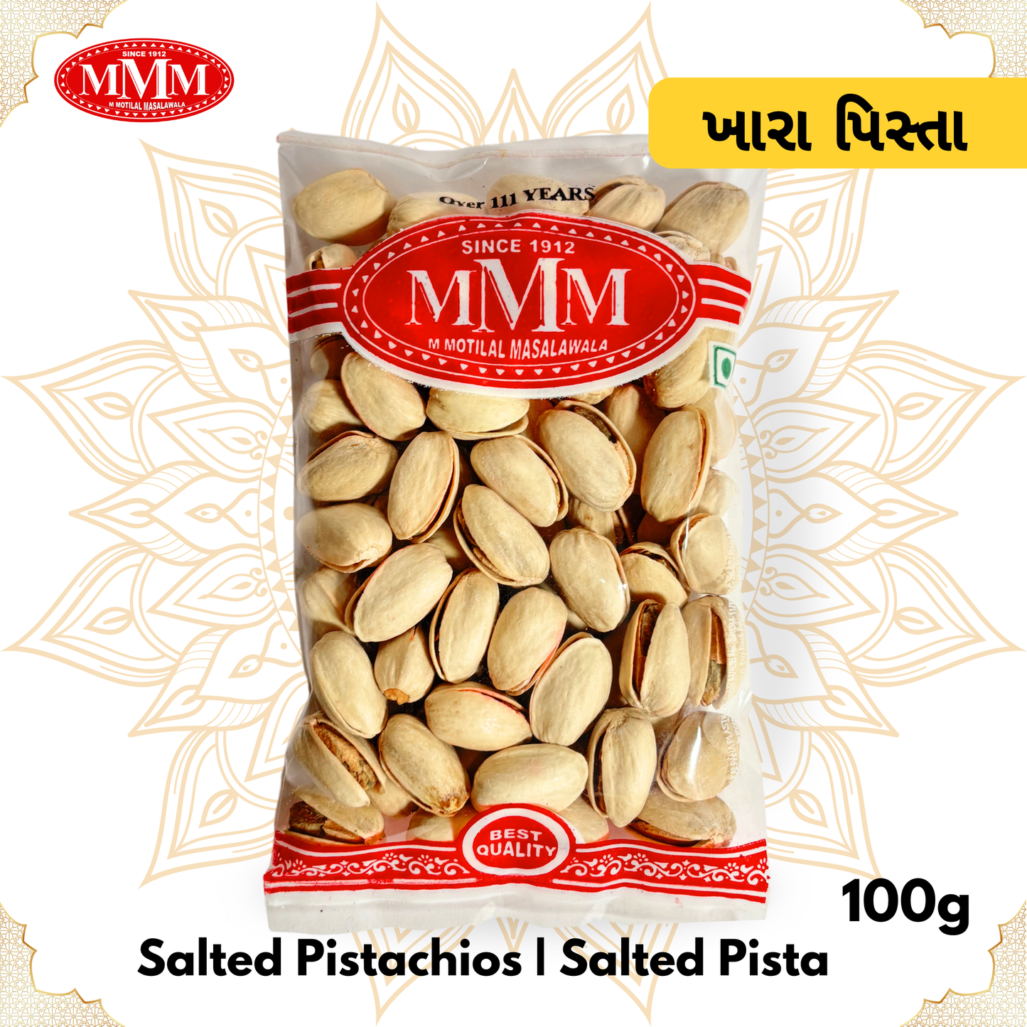 Salted Pista  | Tasty & Healthy Inshell Pistas | High in Protein | 100g,250g