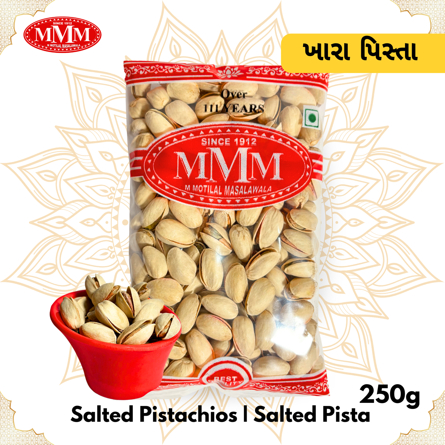 Salted Pista  | Tasty & Healthy Inshell Pistas | High in Protein | 100g,250g