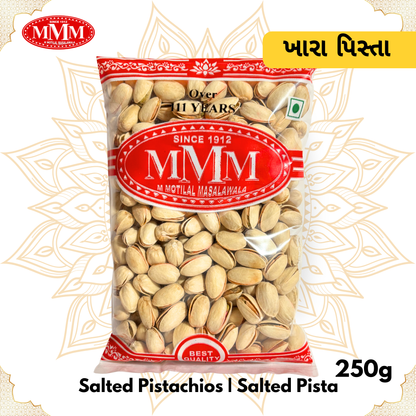 Salted Pista  | Tasty & Healthy Inshell Pistas | High in Protein | 100g,250g