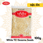 Unpolished White Sesame Seeds (Safed Til) | 100g, 250g
