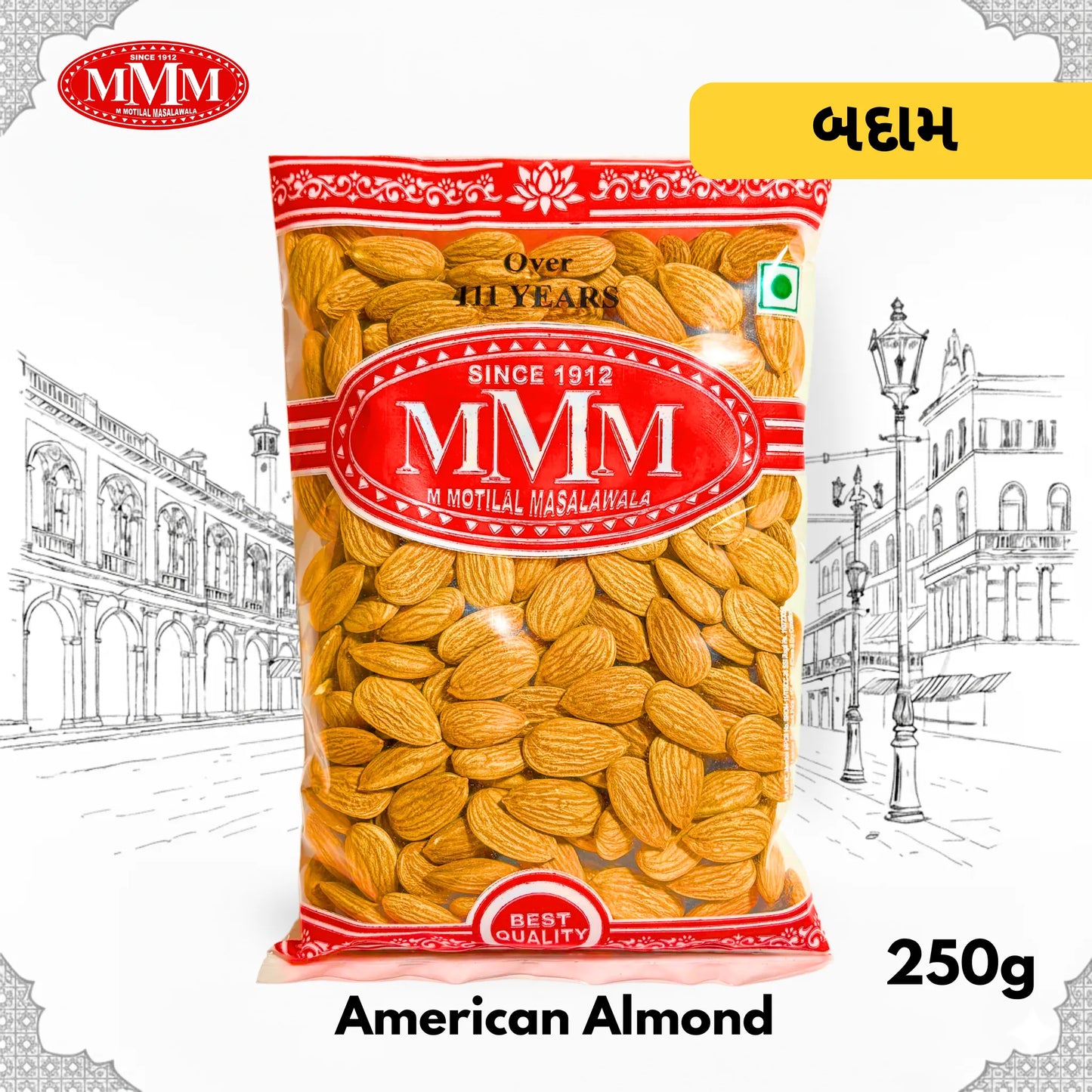 American almond | Fresh, Crunchy badam  |