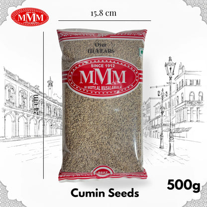 Unjha Jeera (Cumin Seeds) | Premium Whole Cumin | M Motilal Masalawala