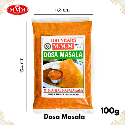 Dosa Masala | Authentic South Indian Flavor | 50g, 100g, 200g, 500g