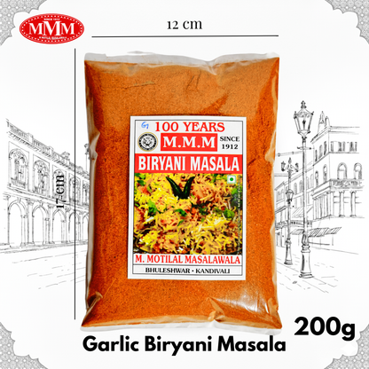 Garlic Biryani Masala | Bold & Aromatic Spice Blend | 50g, 100g, 200g,500g