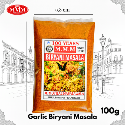 Garlic Biryani Masala | Bold & Aromatic Spice Blend | 50g, 100g, 200g,500g