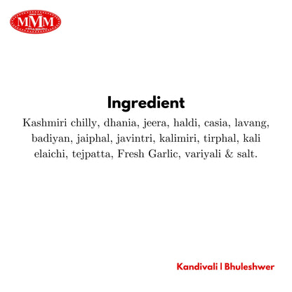 Garlic Biryani Masala Ingrdient Motilal Masalawala
