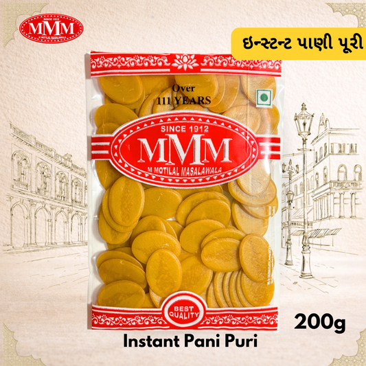 Instant Pani puri | Fry or Bake | Golgappe  Ready made packets 200g