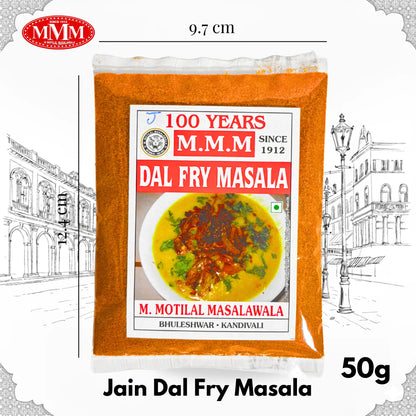 Jain Dal Fry Masala | Authentic & No Onion-Garlic |