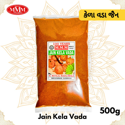 Jain Kela Vada Masala 500g pack Motilal Masalawala