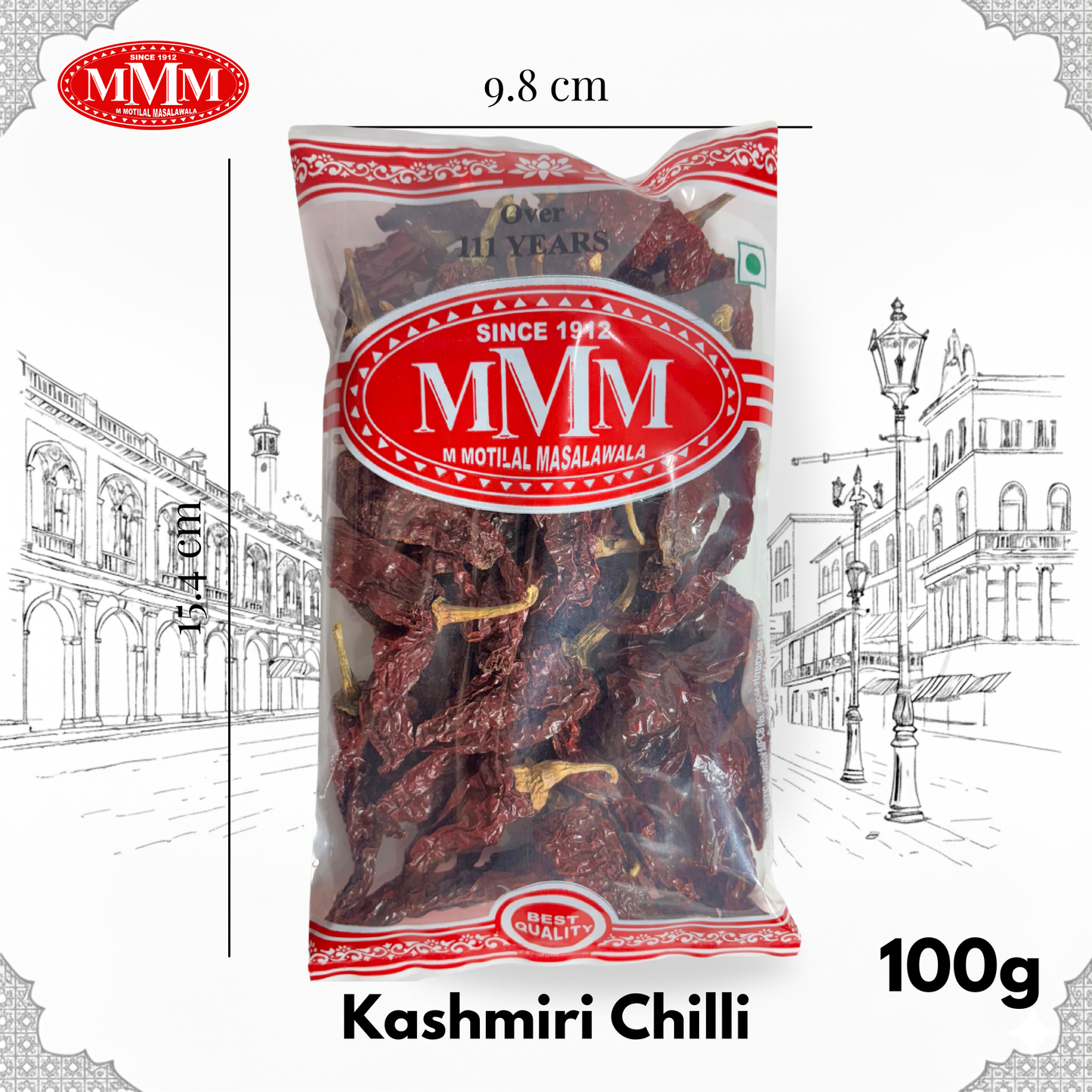 Whole Kashmiri Chilli | Mild & Vibrant |