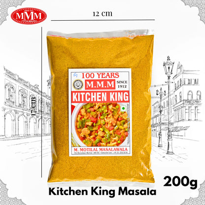 Garlic Kitchen King Masala | Authentic Spice Blend for All Dishes |