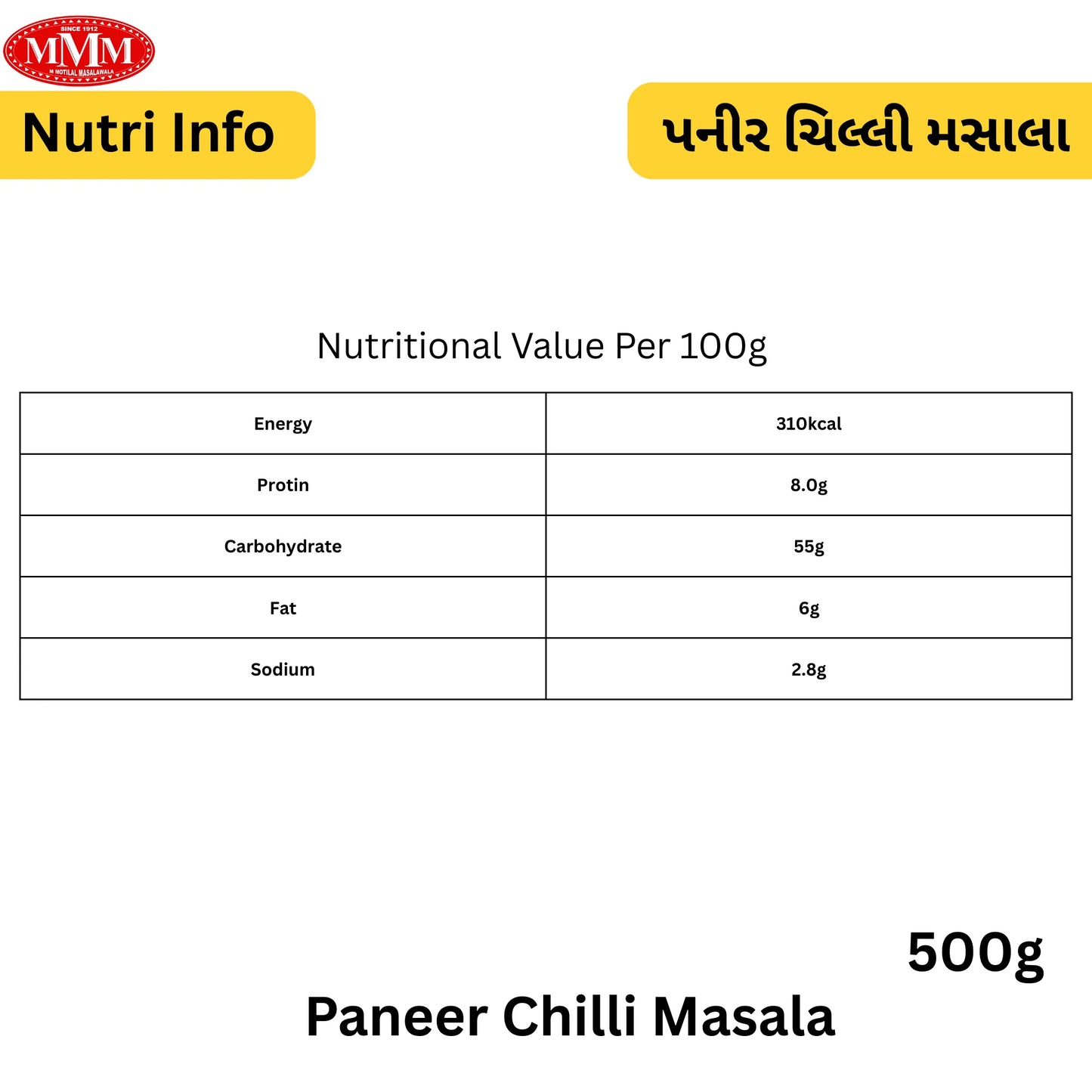 Paneer Chilli Masala Garlic Special | Indo-Chinese Spice Mix |