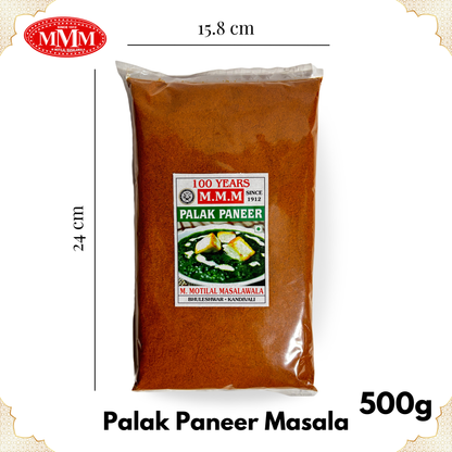 Palak Paneer Masala | Creamy Spinach Curry Spice Mix | 50g, 100g, 200g, 500g