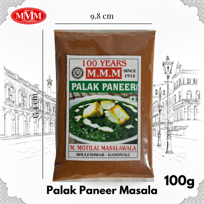 Palak Paneer Masala | Creamy Spinach Curry Spice Mix |