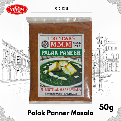 Palak Paneer Masala | Creamy Spinach Curry Spice Mix |