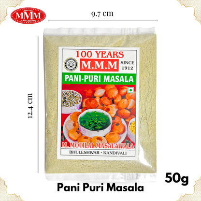 Pani Puri Masala | Tangy & Flavorful Spice Blend | 50g, 100g, 200g, 500g