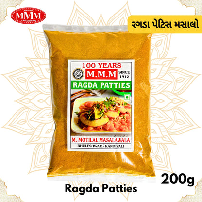 Ragda Patties Masala 200g Motilal Masalawala
