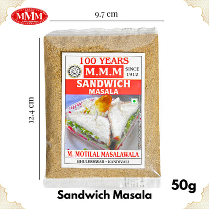 Mumbai-Style Sandwich Masala | Snacks with Natural Spices | 50g, 100g, 200g, 500g