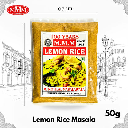Lemon Rice Masala | Tangy & Aromatic Spice Blend |