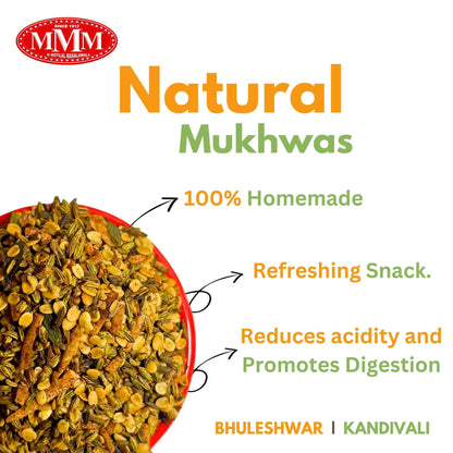 Natural Mukhwas | Travel Friendly | 100%Homemade | Digestive Mukhwas | Available in 100g,200g - M Motilal Masalawala