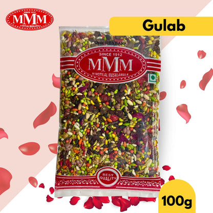 Gulab Mix Saunf 100g  Front M Motilal Masalwala www.motilalmasala.com