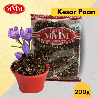 Kesar Paan Mouth Freshener | After Meal Mukhwas | 100% Homemade | Available in 100gms,200gms. - M Motilal Masalawala