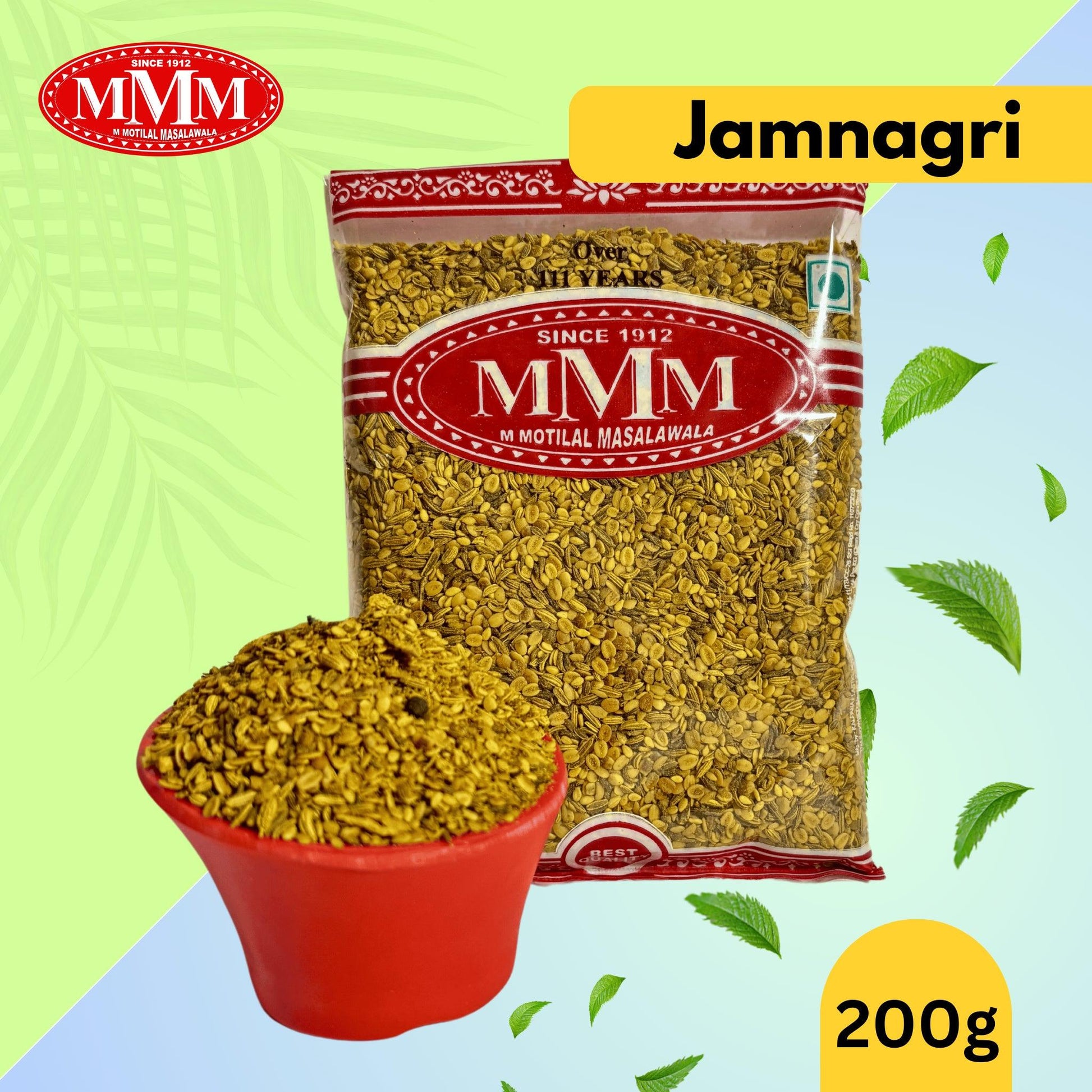 Jamnagari Mukhwas | 100% Homemade Mouth Freshener | After-Meal Snack| Available in 100gms,200gms - M Motilal Masalawala