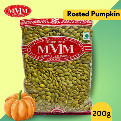 Pumpkin Seeds Roasted | Healthy and Crunchy Snack | Lightly Salted | Available in 100g,200g - M Motilal Masalawala