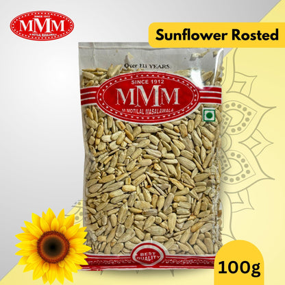Roasted Sunflower Seeds | Healthy and Crunchy Snack | Available in 100g,200 g. - M Motilal Masalawala