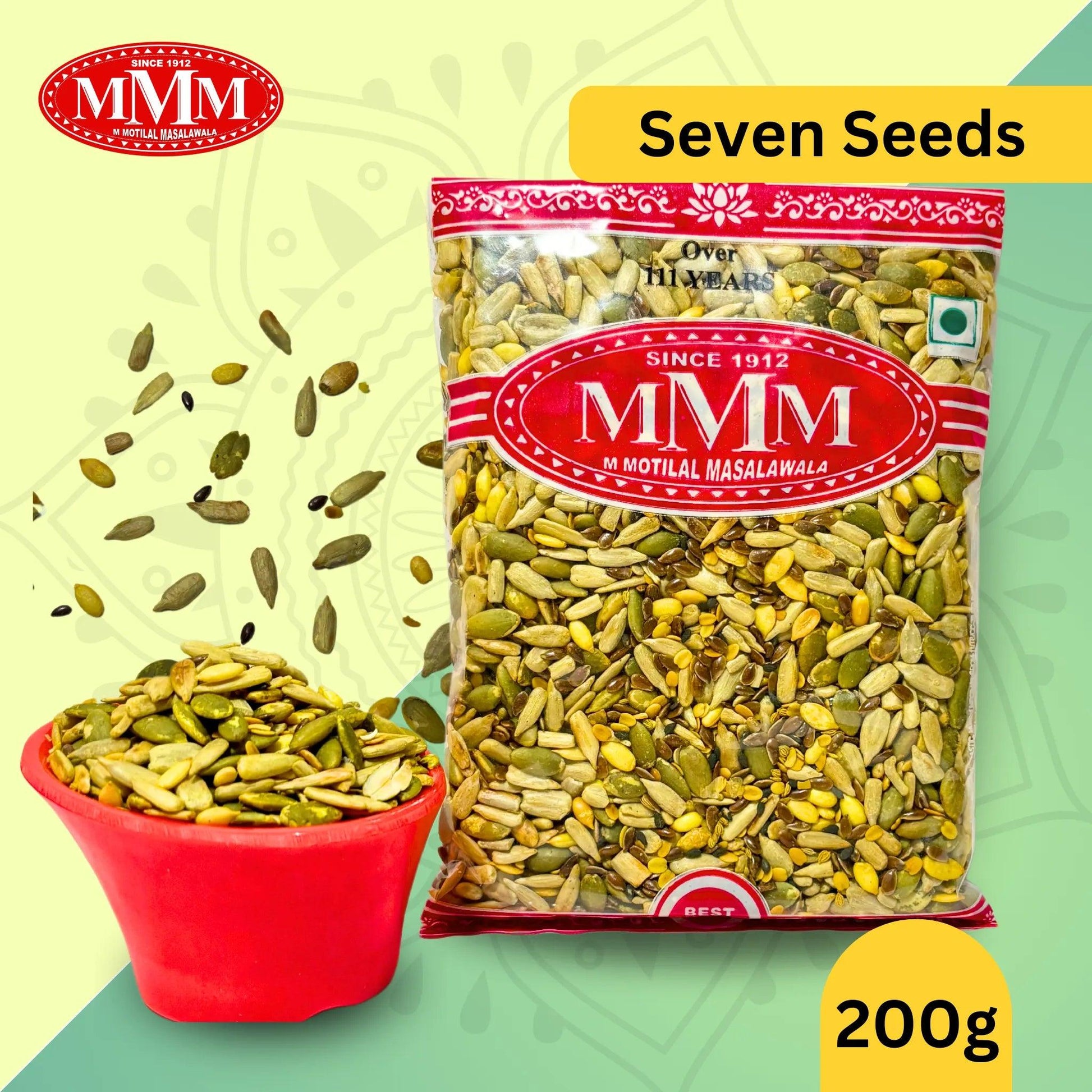 Seven Seeds Mukhwas | 7 Seeds in 1 Mix - M Motilal Masalawala www.motilalmasala.com