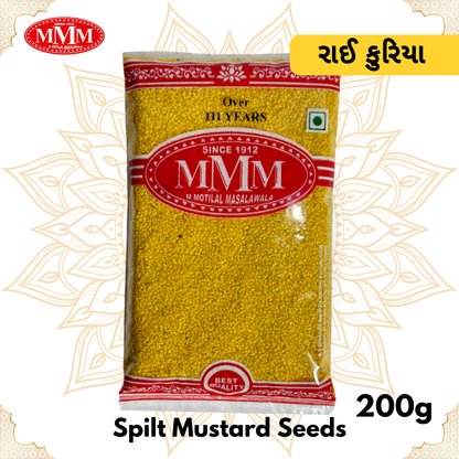 Spilt Mustard Seeds 200g Motilal Masalawala