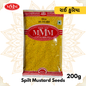 Spilt Mustard Seeds 200g Motilal Masalawala