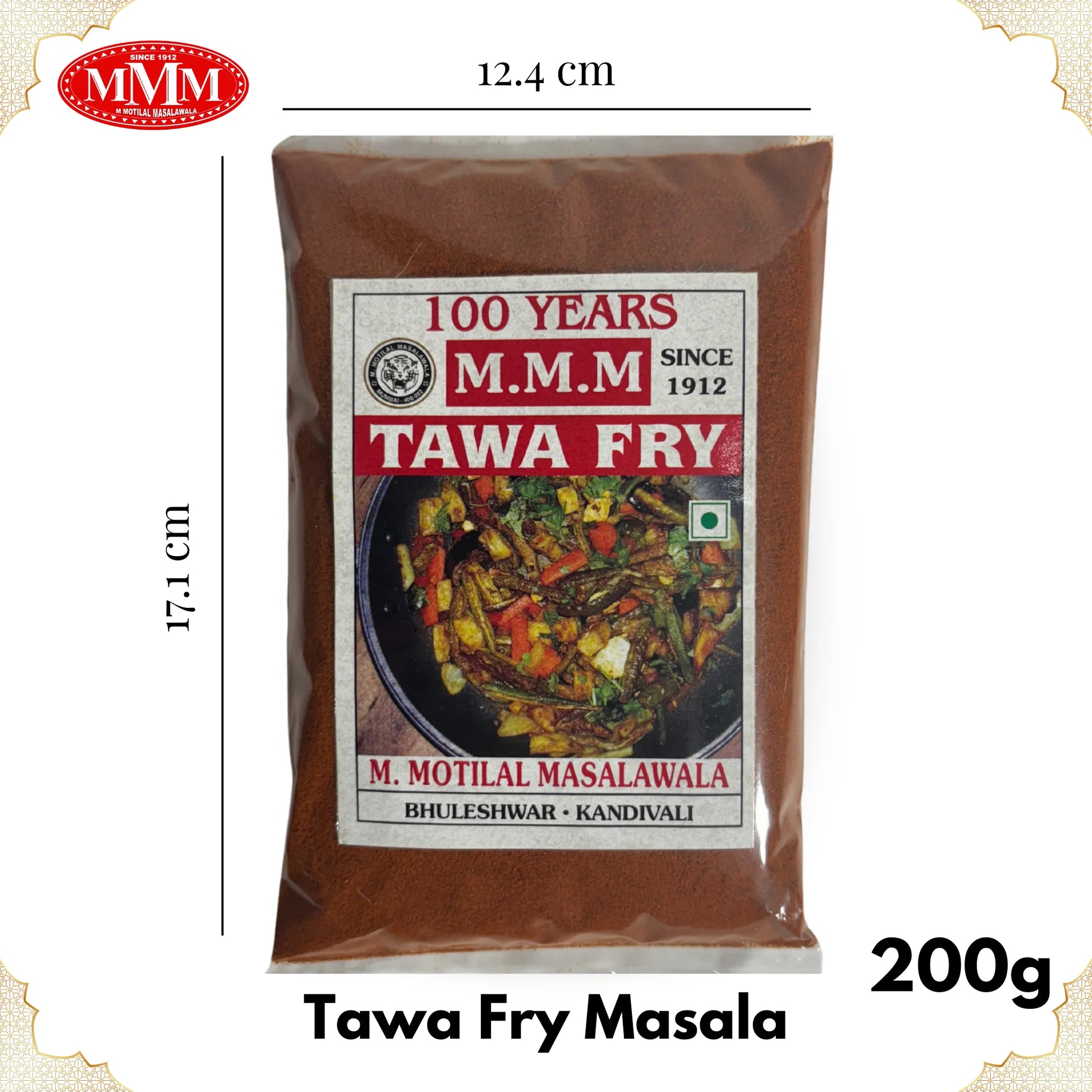 Tawa Fry Masala 200g Motilal Masala Dimension